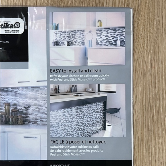 Aurora Metropolis Peel and Stick Mosaic Tiles - Picture 7 of 10